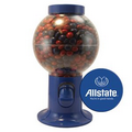 Blue Gumball Machine Filled with Corporate Color Chocolates